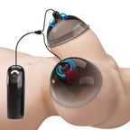 HiErin Couples Vibrators - Sucking onto each breast, increasing sensitivity to touch. (BI-014070-2)