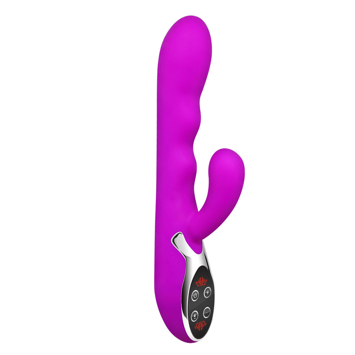 HiErin Vibrator - rabbit vibrator with two motors, you’ll feel its shaft’s inner ridges hea... (BI-014109)
