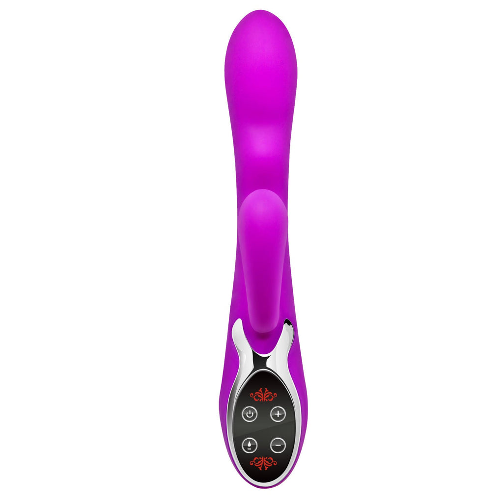 HiErin Vibrator - rabbit vibrator with two motors, you’ll feel its shaft’s inner ridges hea... (BI-014109)