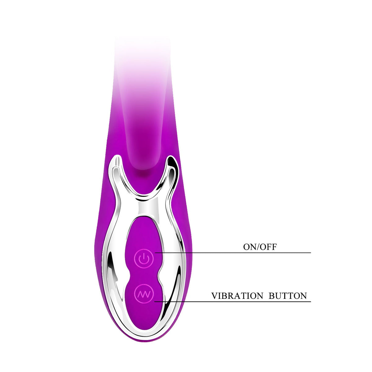 HiErin Vibrator - creative vibrator featuring a classic form with lots of unique functional... (BI-014139)