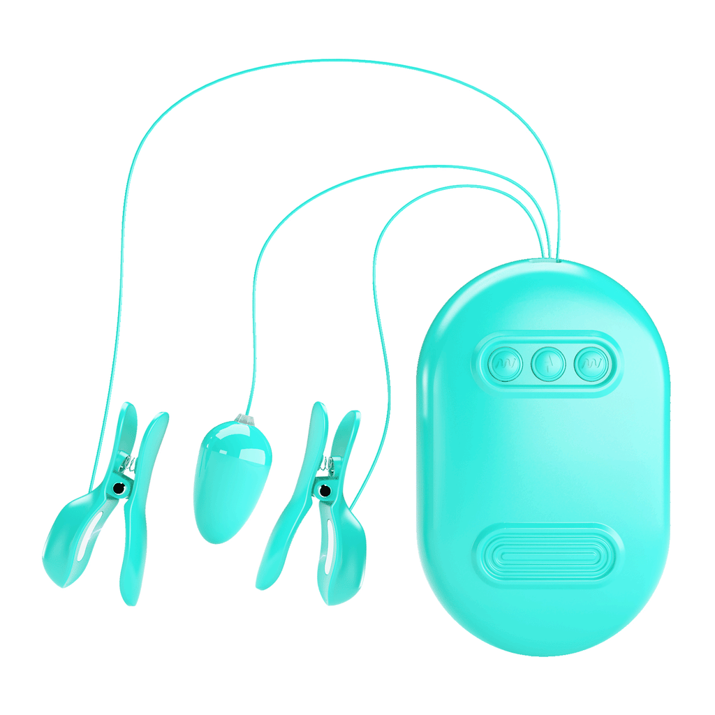 BI-300034-1 Vibration and electric shock for double the pleasure, 12 frequencies, dual vibration, 3 levels of electric shock charging. product image 13