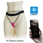 BW-022062HP APP remote control, 10-frequency powerful vibration, wearable for women, unisex, silicone, waterproof, USB rechargeable. product image 1