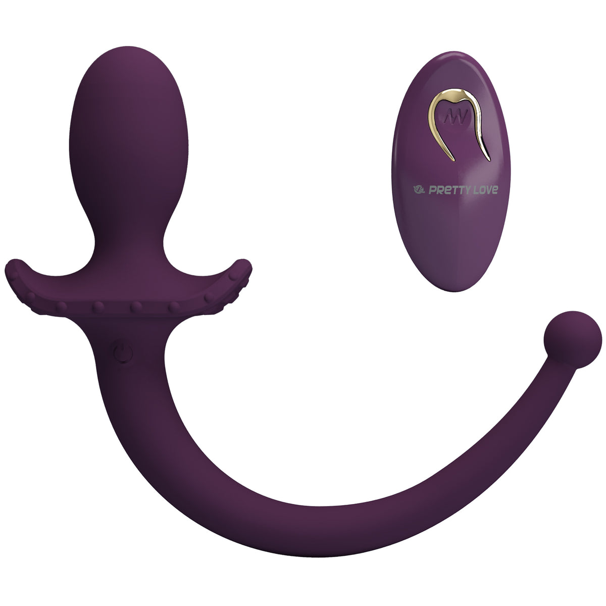 BI-040195W-2 Anal massager with 12 vibration frequencies, wireless remote control, silicone waterproof magnetic charging product image 14
