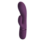 BW-500059-2 Ultra-soft silicone 10-frequency powerful dual vibrator with dual motors, waterproof and rechargeable product image 14