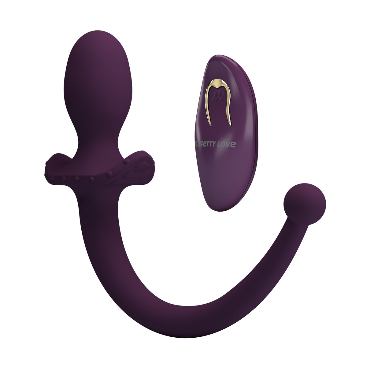 BI-040195W-2 Anal massager with 12 vibration frequencies, wireless remote control, silicone waterproof magnetic charging product image 15