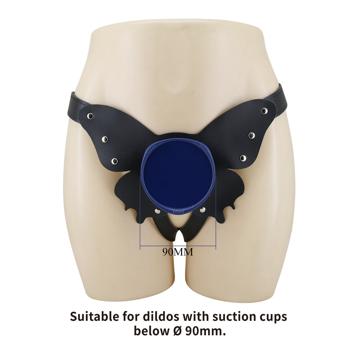 BW-022075_3 3D penis with a three-dimensional appearance, TPR material, and suction cup design for easy wear and a stable fit. product image 6