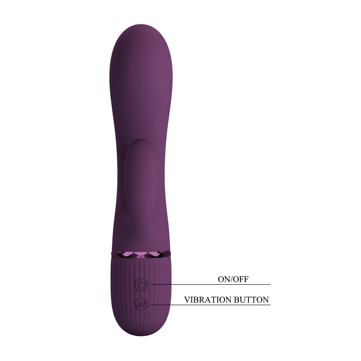 BW-500059-2 Ultra-soft silicone 10-frequency powerful dual vibrator with dual motors, waterproof and rechargeable product image 19