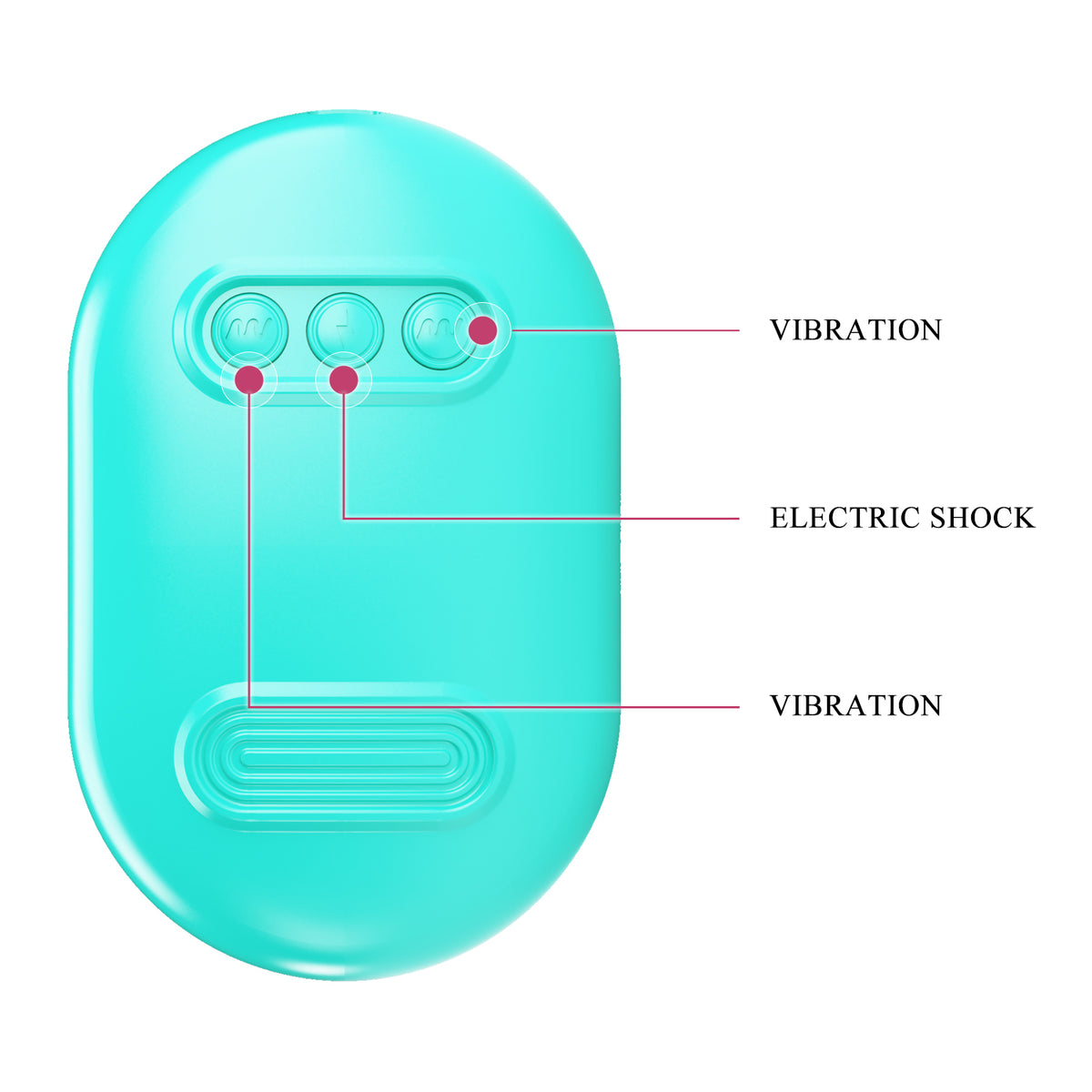 BI-300034-1 Vibration and electric shock for double the pleasure, 12 frequencies, dual vibration, 3 levels of electric shock charging. product image 21