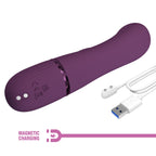 BW-500059-2 Ultra-soft silicone 10-frequency powerful dual vibrator with dual motors, waterproof and rechargeable product image 20