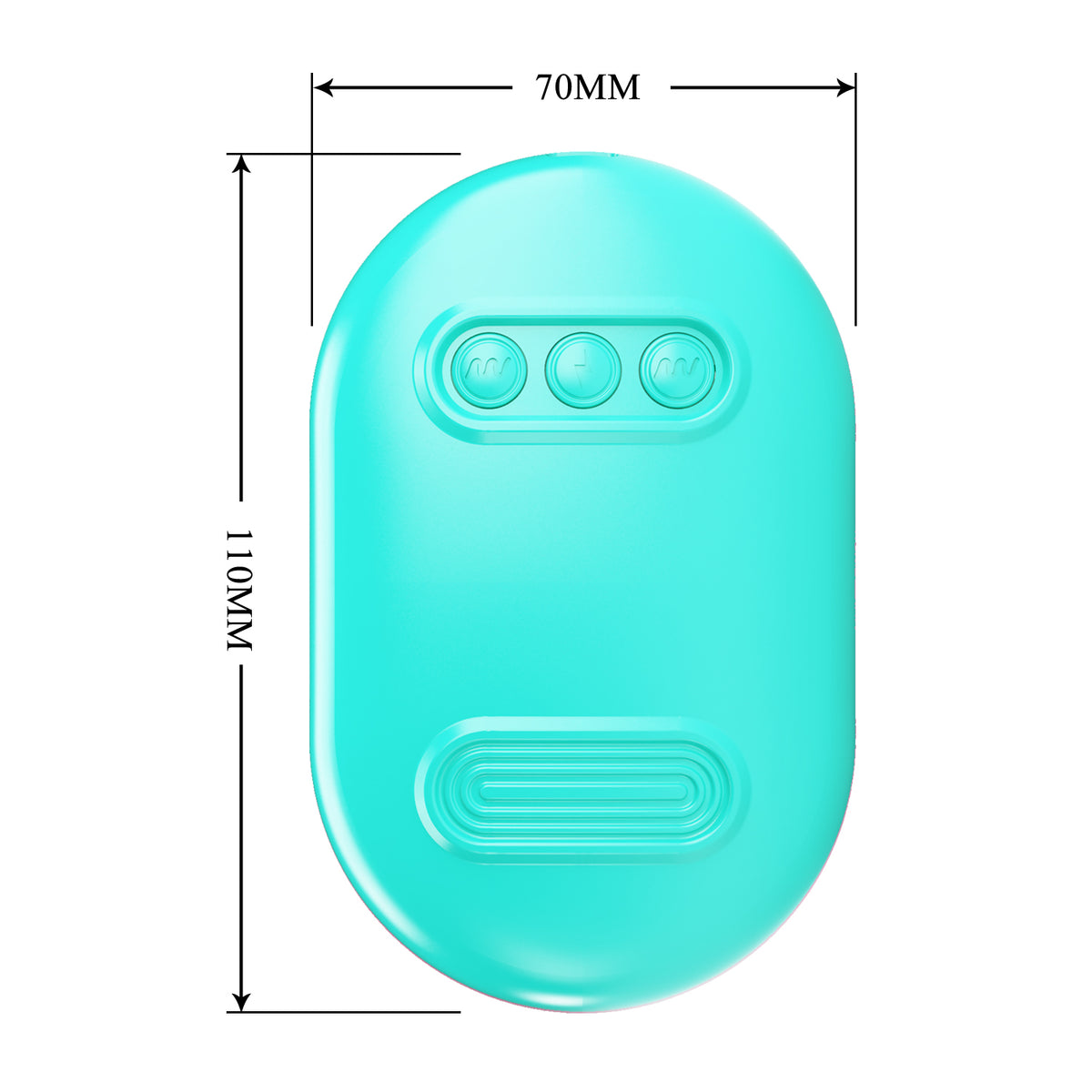 BI-300034-1 Vibration and electric shock for double the pleasure, 12 frequencies, dual vibration, 3 levels of electric shock charging. product image 22