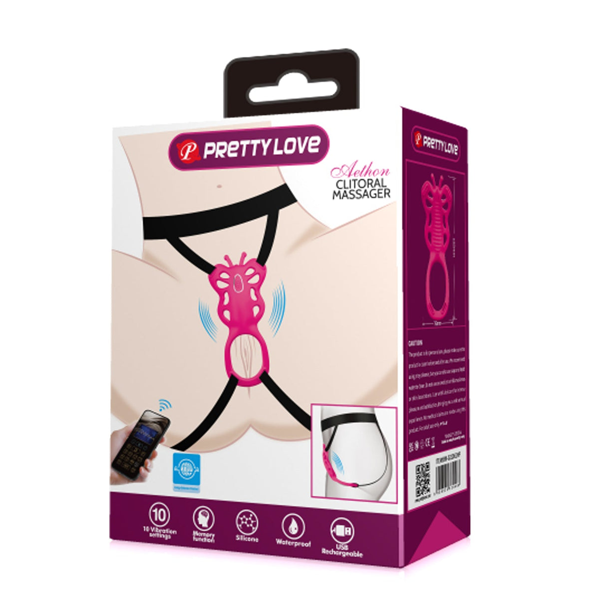 app-remote-control-10-frequency-powerful-vibration-wearable-for-women-unisex-silicone-waterproof-usb-rechargeable product image