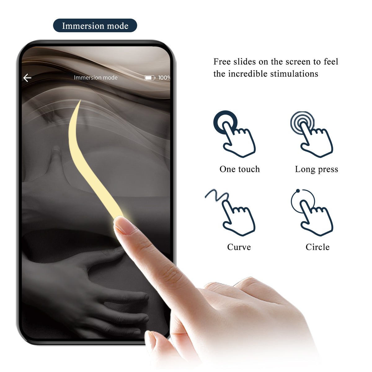 BW-022062HP APP remote control, 10-frequency powerful vibration, wearable for women, unisex, silicone, waterproof, USB rechargeable. product image 16