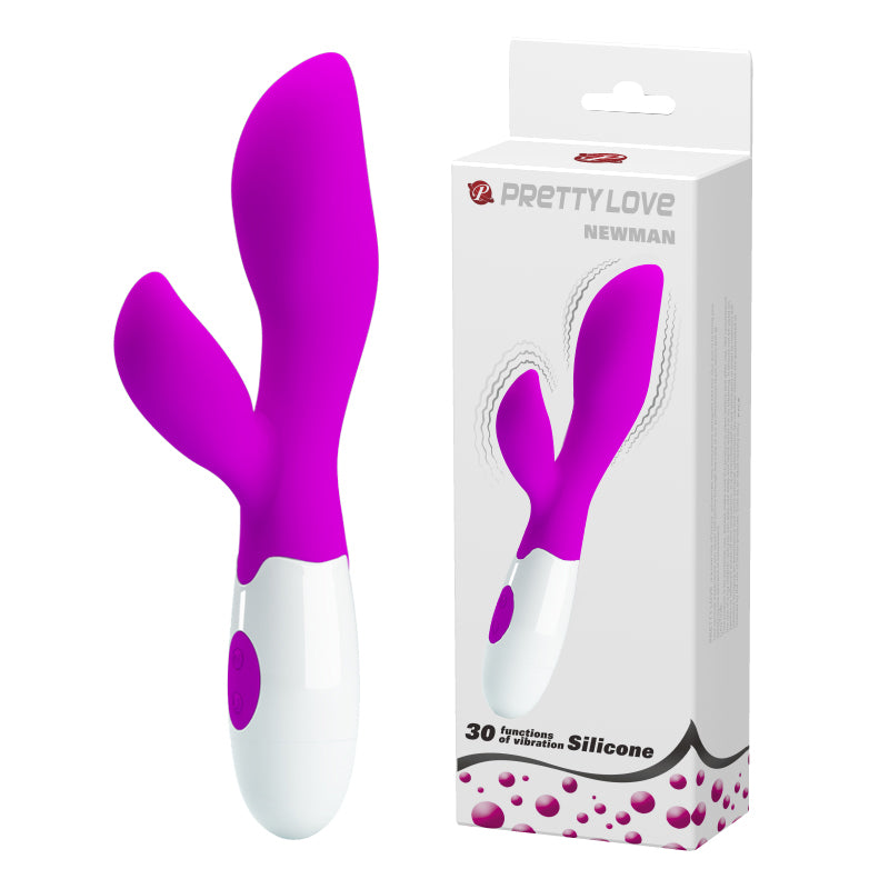 HiErin Vibrator - gorgeous purple suction silicone rabbit with 30 vibration functions is th... (BI-014219) product image 12