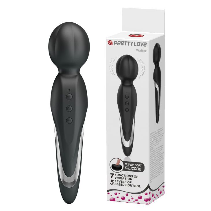 HiErin Super Soft Silicone - super soft silicone wand boasts 7 functions of vibration and 5 levels of... (BI-014622-1) product image 13