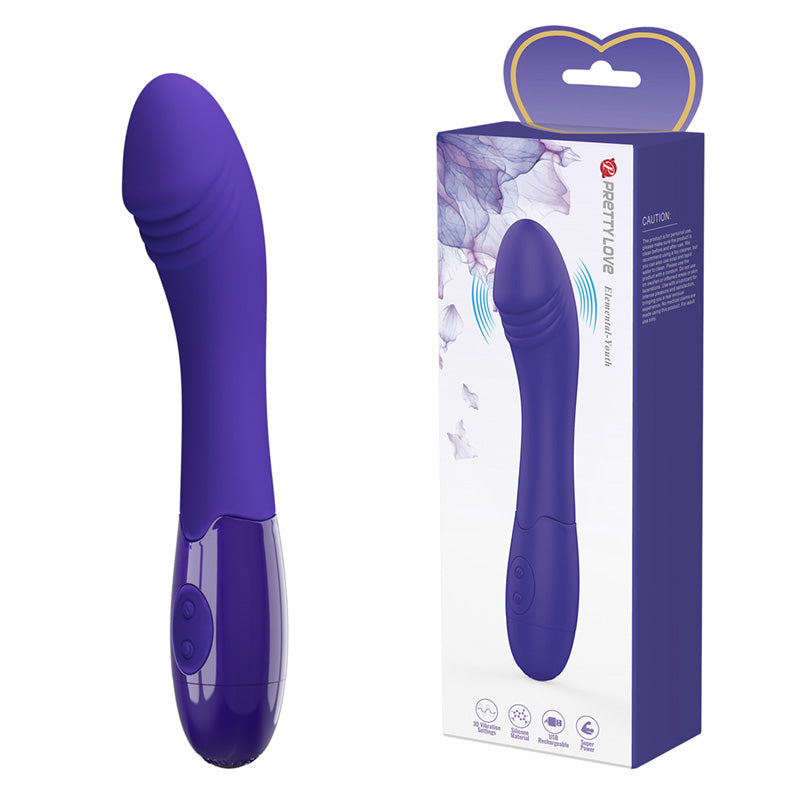 HiErin Vibrator - Commanding attention in your toy box, the 30 function vibrator knows how... (BI-014812L) product image 11