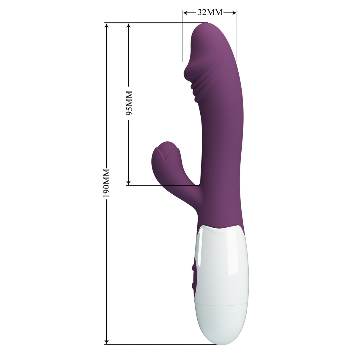 HiErin Vibrator - Combines the pleasure of G-spot stimulation with powerful clitoral vibrat... (BI-014173-A2) product image 21