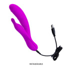 HiErin Vibrator - Our luxury silicone rabbit vibrator is ergonomically designed to respond... (BI-014176) product image 20