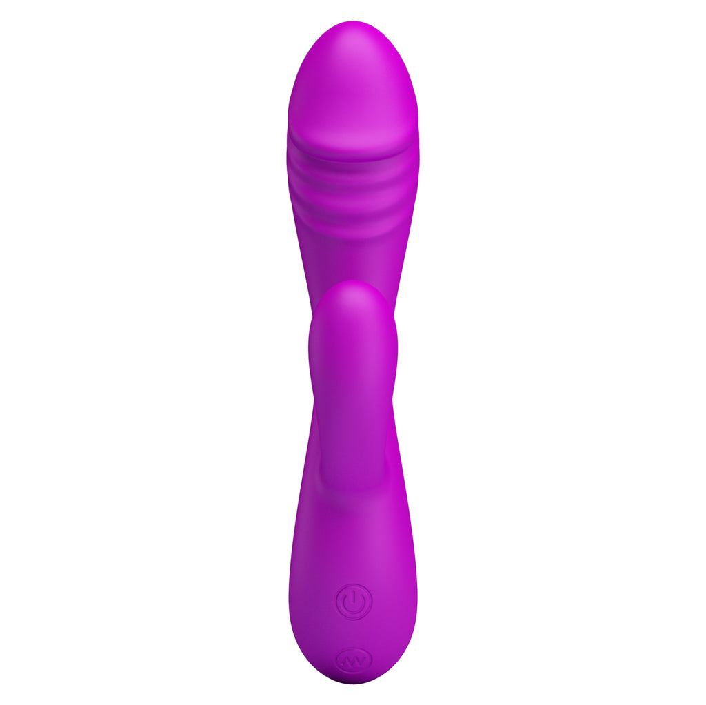 HiErin Vibrator - lovely rechargeable 30 function rabbit vibrator is a smooth, sleek and ex... (BI-014226) product image 13