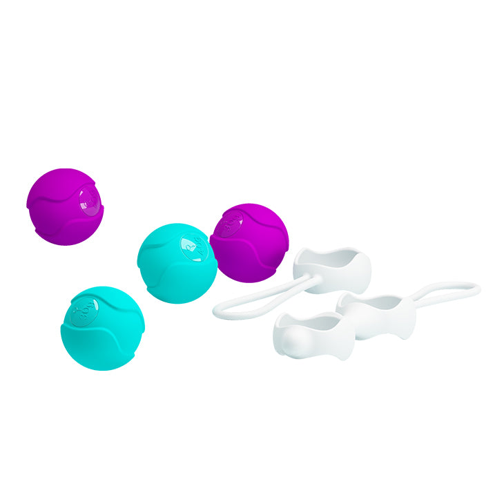HiErin Kegel Balls - For a strong and stimulated vagina, these double Kegel balls made of sili... (BI-014265) product image 12