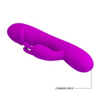 HiErin Vibrator - Sleek, beautiful and rechargeable for endless fun, this silicone recharge... (BI-014285) product image 18