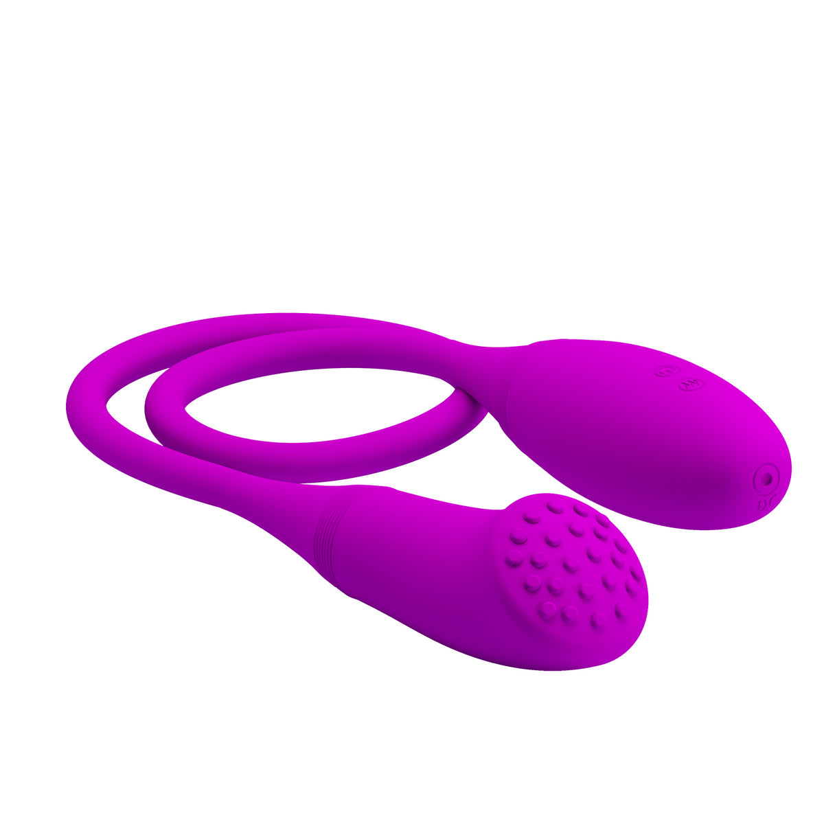 HiErin Vibrating Eggs - totally wireless and flexible double ended vibrator includes three differ... (BI-014327-2) product image 15