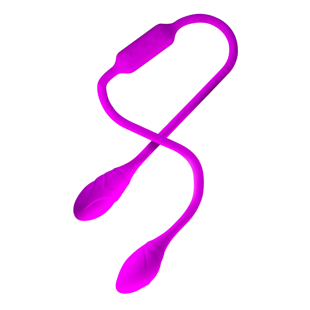 HiErin Vibrating Eggs - For double the amount of stimulation, HiErin vibrating egg with dual ends... (BI-014327-5) product image 14