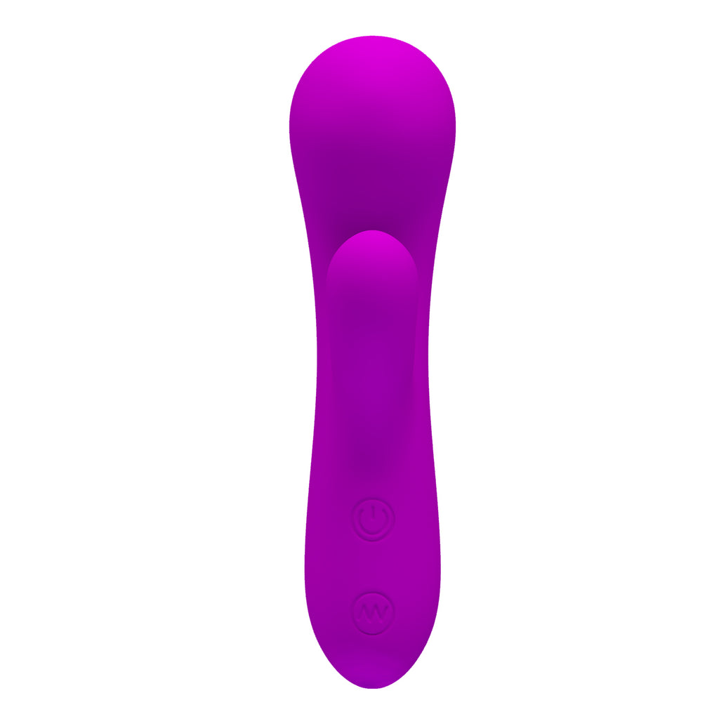HiErin Vibrator - Powerful mini rabbit massager for dual inner and outer stimulation. (BI-014357) product image 16