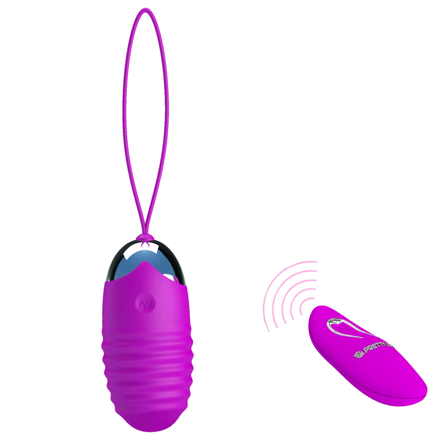 HiErin Remote Controlled - smooth egg with 12 powerful vibration settings. (BI-014362W-3) product image 11