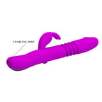 HiErin Vibrator - fabulous thrusting multi-function high tech rabbit vibrator is simply ama... (BI-014399) product image 24