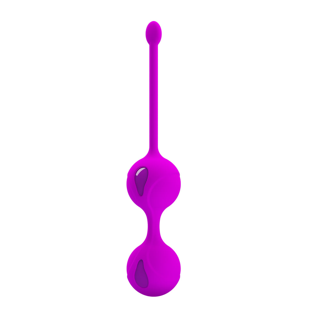 HiErin Kegel Balls - These fantastic silicone Kegel balls with free-roaming balls inside will... (BI-014491) product image 10