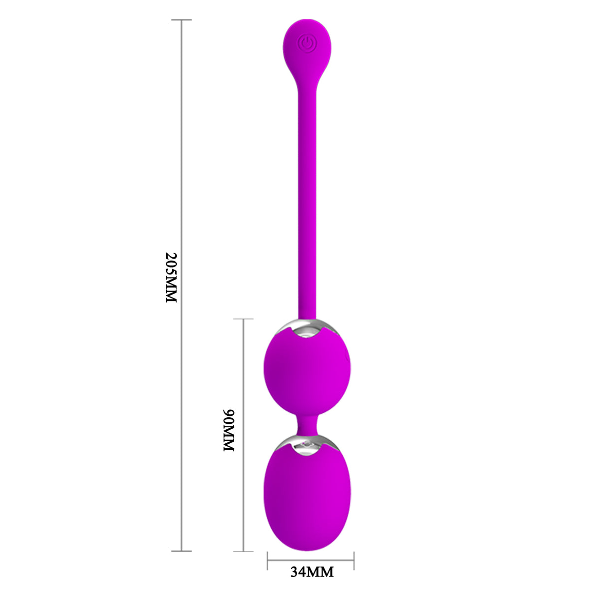 HiErin Remote Controlled - With this remote control vibrating sex toy featuring 12 vibration pattern... (BI-014548W) product image 15