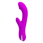 HiErin Vibrator - vibrator has two motors, and you’ll feel its shaft’s head heat up. (BI-014602) product image 11