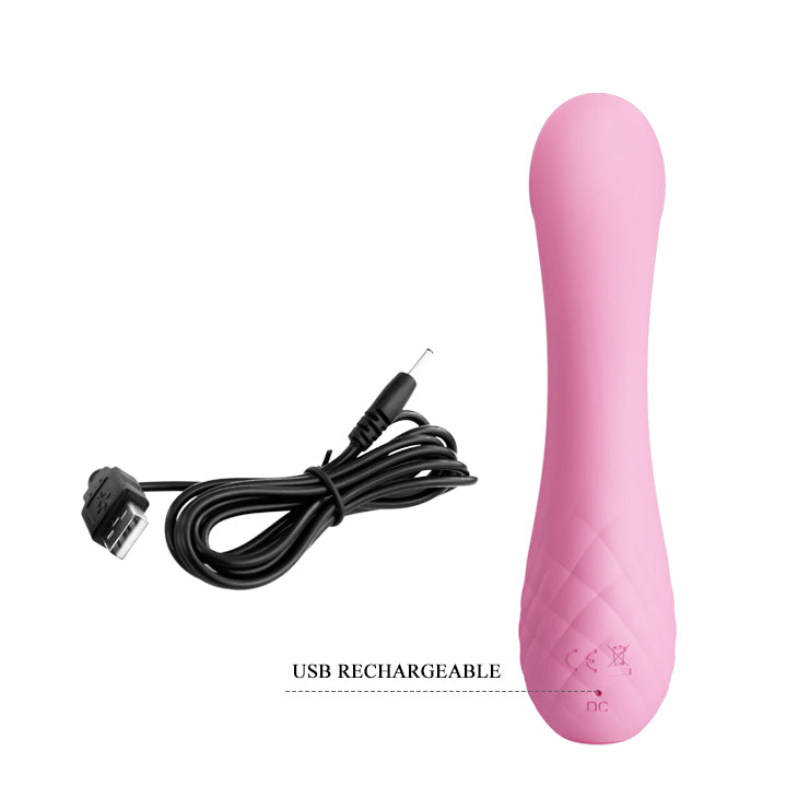 HiErin Super Soft Silicone - Heat up your pleasure with the 12 Function Rechargeable G-Spot Rabbit Vib... (BI-014666) product image 19