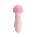 HiErin Super Soft Silicone - 12 function rechargeable mushroom wand vibrator may be small but it is mi... (BI-014681) product image 14