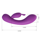 HiErin Super Soft Silicone - Intense pleasure and a large dose of happiness is yours with this rabbit... (BI-014694-1) product image 18