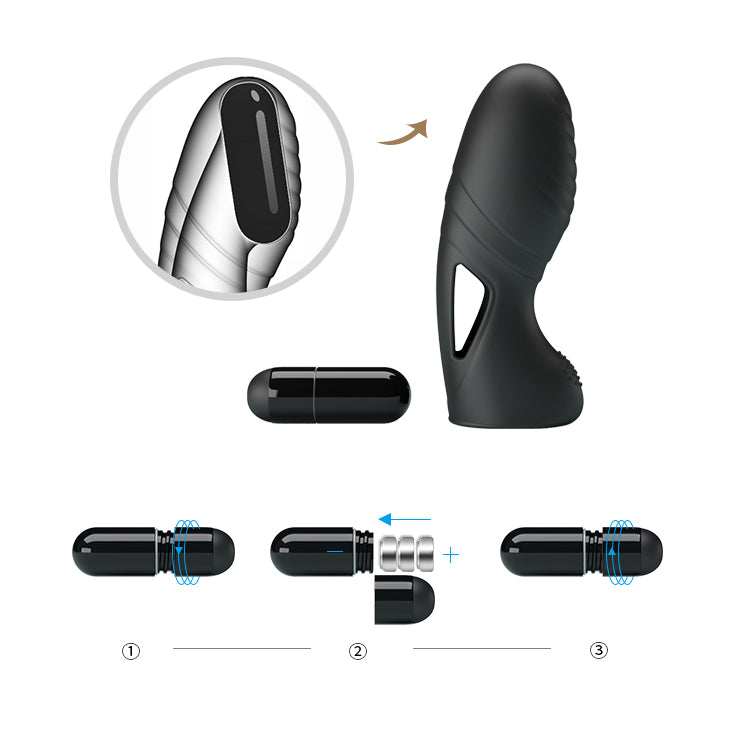 HiErin Finger Vibrators - BI-014750- Give boring foreplay the finger with the silicone finger vibra... (BI-014750) product image 20