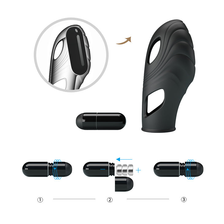 HiErin Finger Vibrators - BI-014750- Give boring foreplay the finger with the silicone finger vibra... (BI-014752) product image 20