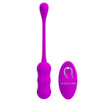 HiErin Remote Controlled - Enjoy pleasure on the go with this silicone vibrating remote egg. (BI-014868W) product image 12
