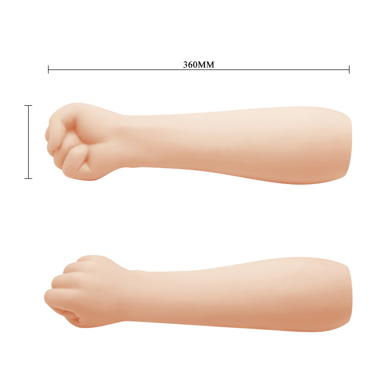 HiErin Dildos - Huge dildo power combined with a perfect lifelike fist! (BW-007037R) product image 13